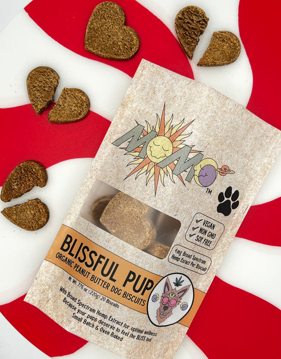 BLISSFUL PUP Broken Hearts Dog Biscuits